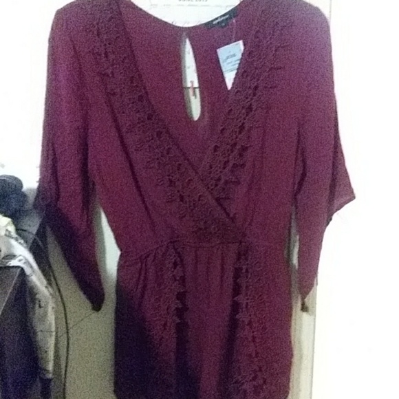 A maroon Rommper - Picture 2 of 2